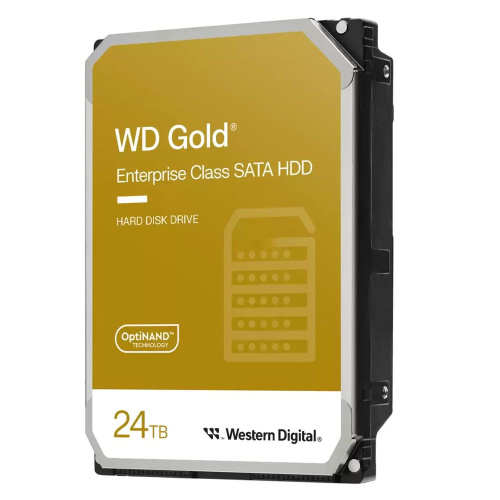 HDD Western Digital WD241KRYZ Gold 3.5" 24TB SATA3, Cache 298MB, 7200 rpm