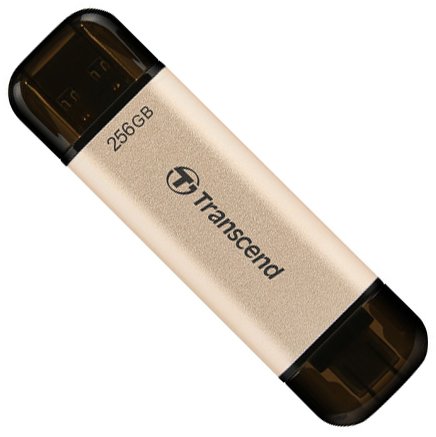 USB-флешка Transcend 256Gb Jetflash 930С TS256GJF930C USB3.0 золотистый/черный