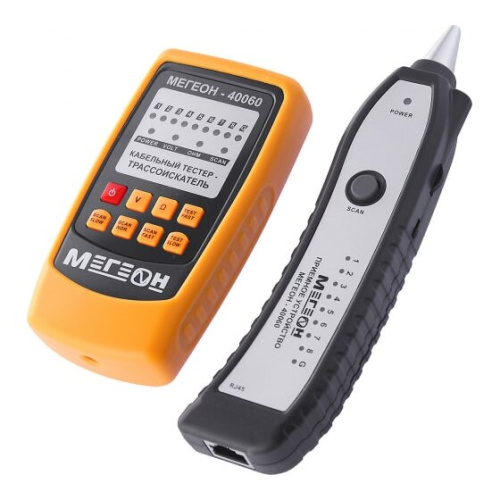 Кабельный тестер-трассоискатель МЕГЕОН 40060 (00000005639)