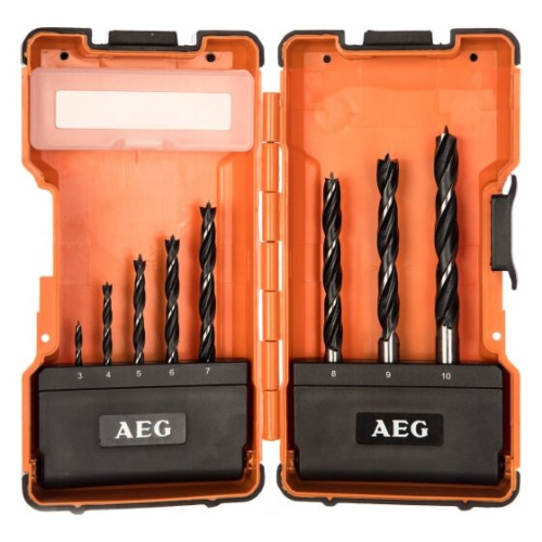 Набор свёрл по дереву с хромированной кромкой AEG 4932352247