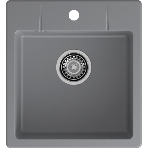 Кухонная мойка GRANFEST Urban 245 dark gray