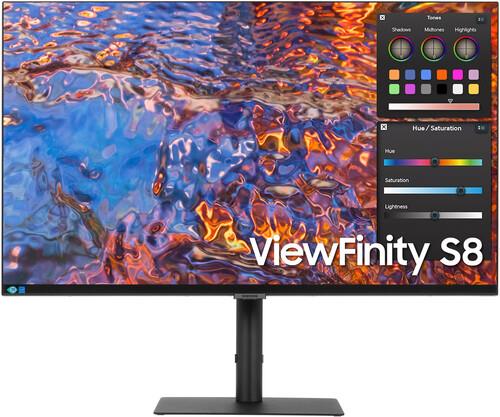 32" Монитор Samsung ViewFinity S8 S80PB S32B800PXI черный