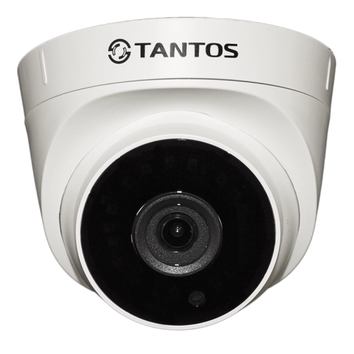 Камера видеонаблюдения IP Tantos TSi-Eeco25FP (00-00122952) 2.8-2.8мм цв. корп. белый/черный