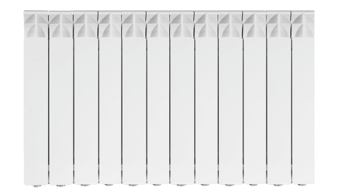 Алюминиевый радиатор отопления Fondital B4 500/100 Aleternum Bianco (12 секций)