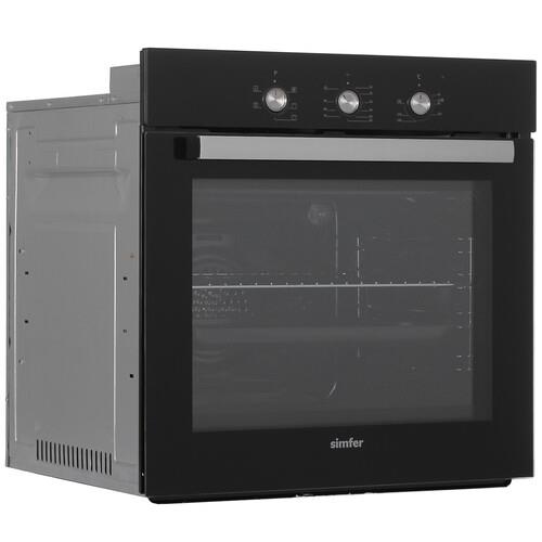 Электрический духовой шкаф Simfer B6ES16016 черный