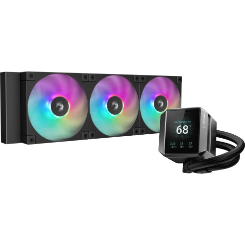 СВО DeepCool Mystique 360 ARGB (R-LX750-BKADSNC-G-1), black Ret
