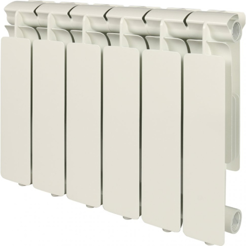 Радиатор алюминиевый STOUT Bravo 350 x6