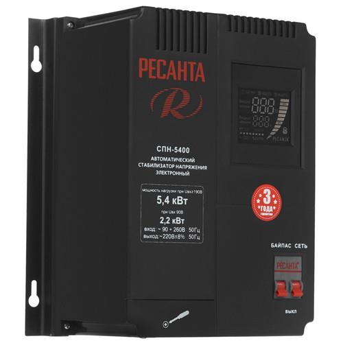 Стабилизатор напряжения Ресанта СПН-5400 — внешний вид