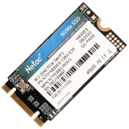 SSD Netac M.2 2242 N930ES NVMe PCIe 128GB NT01N930ES-128G-E2X