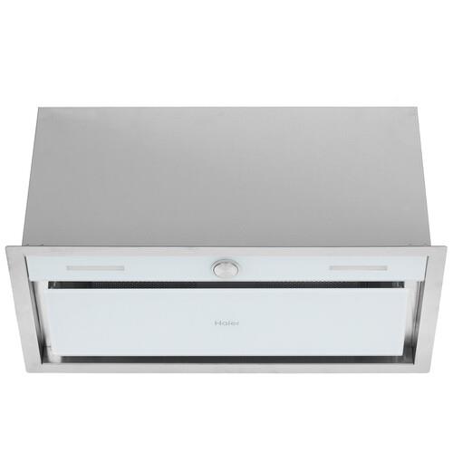 Вытяжка полновстраиваемая Haier HVX-BI664GW белый/серебристый