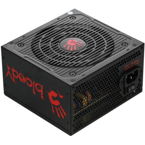Блок питания BLOODY BD-PS600W, 600Вт, 120мм, черный, retail