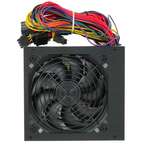 Блок питания ExeGate EX219465RUS 600W XP600, ATX, black, 12cm fan, 24p+4p, 6/8p PCI-E, 3xSATA, 2xIDE, FDD