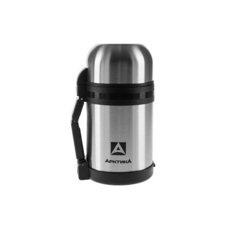 Термос Арктика 201-800 (201-800/SIL) 0.8л. серебристый/черный