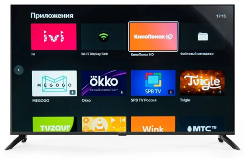 Телевизор Centek CT-8743 черный Телевизор Centek CT-8743 черный