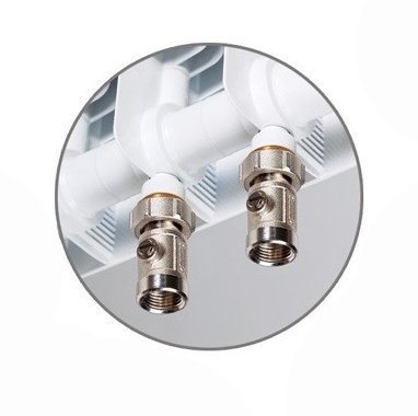 Биметаллический радиатор отопления  Rifar Supremo Ventil Svl350 4 Секции