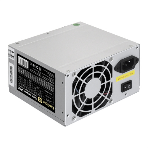 Блок питания ExeGate CP650 EX292145RUS 650W (ATX, 8cm fan, 24pin, 4+4pin, 3xSATA, 2xIDE, FDD)
