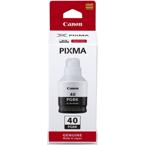 Картридж струйный Canon GI-40 BK 3385C001 черный (170мл) для Canon Pixma G5040/G6040