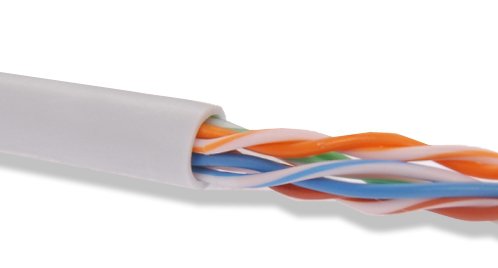 Кабель информационный ITK LC1-C604-121 U/UTP кат.6 4х2х23AWG solid LSZH нг(А)-HF серый (305м)