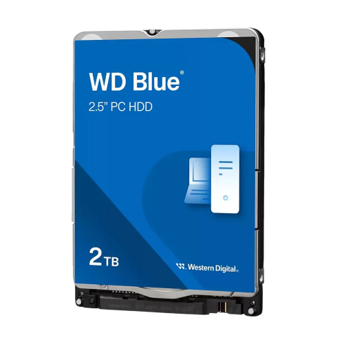 HDD WD Blue WD20SPZX-22UA7TO SATAIII 2Tb 2.5" 5400 128Mb 1 year warranty