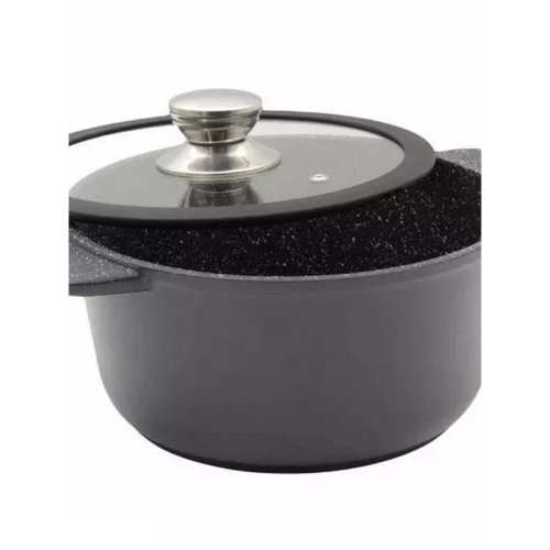 Кастрюля универсальная VICTORIA АЛА DBL08 2,0G Black 2,0л