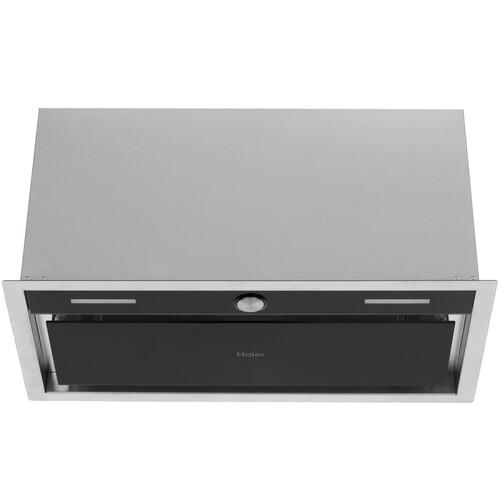 Вытяжка полновстраиваемая Haier HVX-BI664GB черный/серебристый
