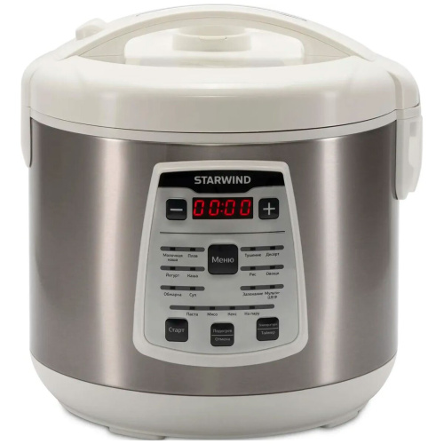 Мультиварка Starwind SMC4200 белый/серебристый