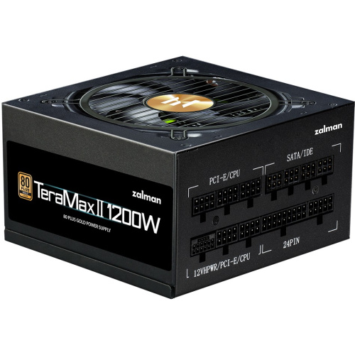 Блок питания Zalman ZM1200-TMX2, 1200W, ATX12V v3.0, APFC, 12cm Fan, 80+ Gold Gen5, Full Modular, Retail