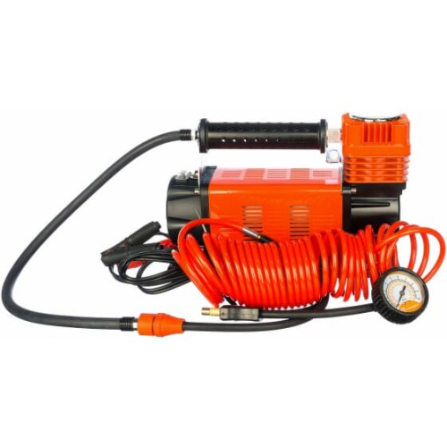 Компрессор автомобильный Агрессор AGR-160 метал. 12V 600W 160л/мин переходники для накачки лодок сумка