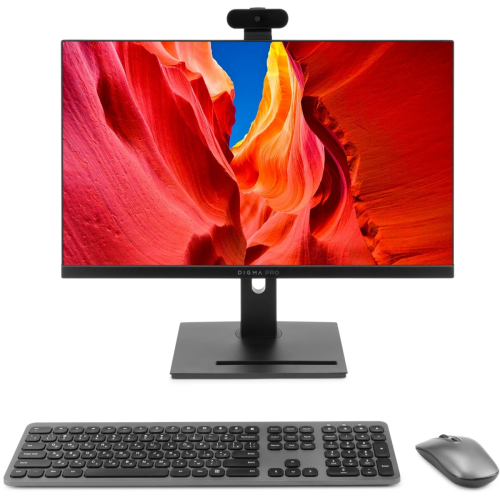Моноблок DIGMA PRO Vision DM23R3-ADXW01 23.8" Full HD, AMD Ryzen 3 5425U, 16ГБ DDR4, 512ГБ SSD, Windows 11 Pro, черный