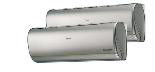 Мульти сплит-система на 2 комнаты 25+25 м2 Haier 2х AS25S2SJ2FA-S/2U40S2SM1FA Jade Super Match