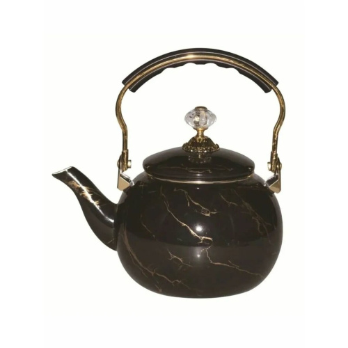 Чайник Маруся R-3425 черный мрамор