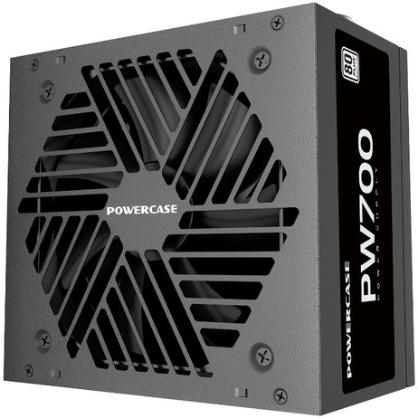 Блок питания Powercase PW700 (PS-700W-DC) (80 Plus, ATX 2.31, 700W, APFC, DC-DC, 120mm Fan)