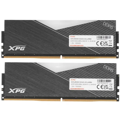 ОЗУ ADATA AX5U6000C3032G-DCLARBK DIMM 64GB DDR5