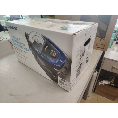 УЦ Пылесос SAMSUNG VC18M3140VN (плохая упаковка, регулировка механизма сматывания)