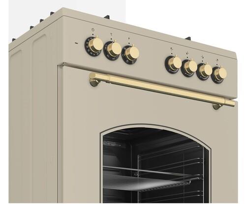 Комбинированная плита Beko FSE61130DCR бежевый