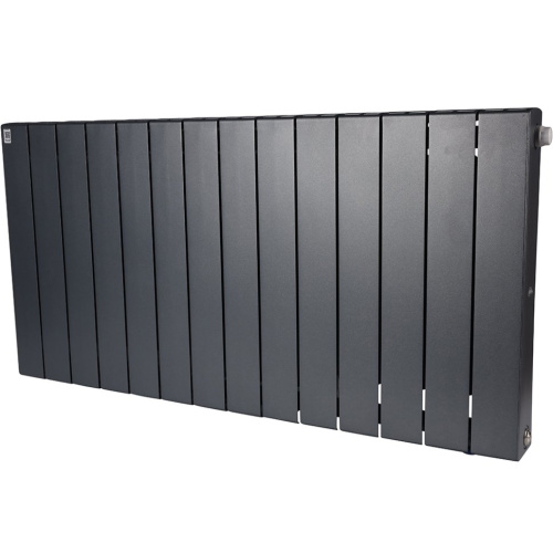 Биметаллический радиатор отопления Rifar Supremo Ventil SVR 500 нижнее правое подключение 14 секций титан