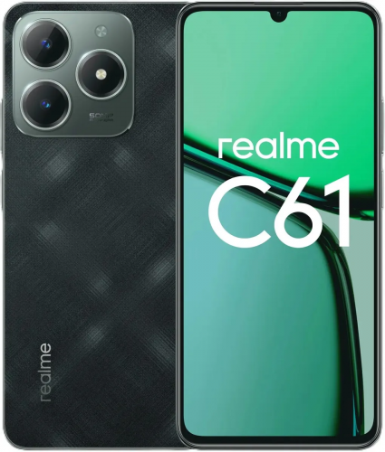 Смартфон Realme C61 6/128 Зеленый Смартфон Realme C61 6/128 Зеленый