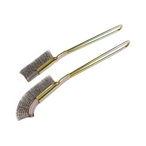 Щетка металлическая прямая/изогнутая 2 предмета JTC-5116