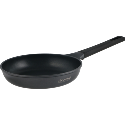 Сковорода Rondell Baselard RDA-2001 круглая 20см покрытие Xylan Plus ручка несъемная (без крышки) темно-серый