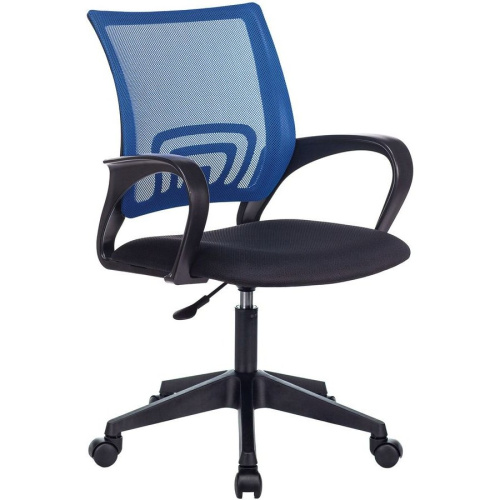 Кресло Бюрократ CH-695NLT/BL/TW-11 синий TW-05 сиденье черный TW-11 сетка/ткань крестов. пластик Кресло Бюрократ CH-695NLT/BL/TW-11 синий TW-05 сиденье черный TW-11 сетка/ткань крестов. пластик