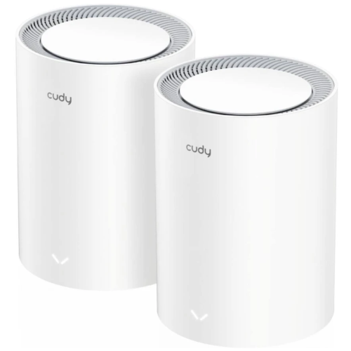 Mesh-система Cudy M3600(2-Pack) двухдиапазонная Wi-Fi 7 BE3600, 2,4/5ГГц, до 3570Мбит/с, 3x1Гбит/с, Cudy Mesh