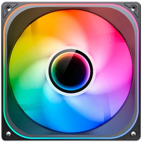 Вентилятор JONSBO ZA-140B 140х140х28мм (PWM, ARGB LED, 700-1800об/мин, черный) Retail