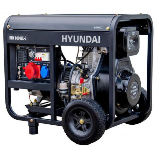 Генератор Hyundai DHY 8000LE-3 6.5кВт
