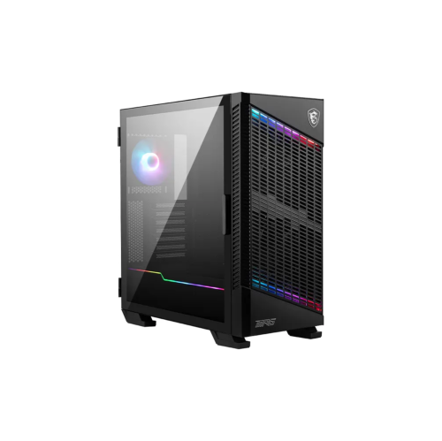 Корпус MSI MPG Velox 100P Airflow (306-7G18P26-HH9) 2xUSB 3.0, 1xType C, 1x120mm ARGB Fan, 3x120mm Black Fan, ARGB Control Board, Tempered Glass