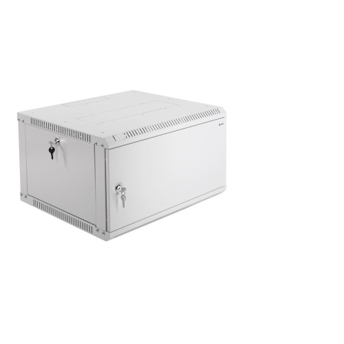 Шкаф коммутационный ЦМО ШРН-ЭКОНОМ ШРН-Э-6.650.1 настенный 6U 600x650мм пер.дв.металл серый