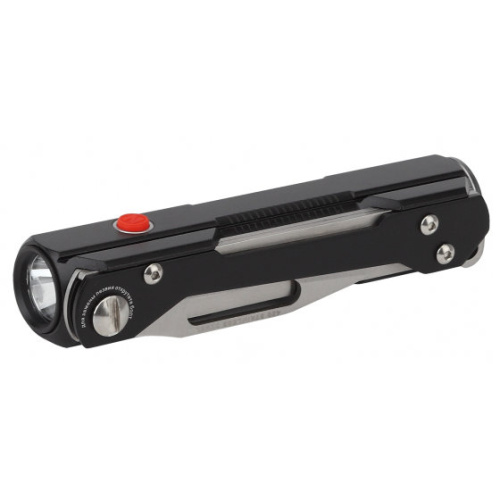 Фонарь Армия России MA-702 универсальный Кинжал (8Вт, алюм, диммер, нож, Li акк 2,5Ач)