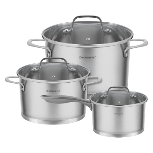 Набор кастрюль MAUNFELD Taylor MF125TL01ST нерж