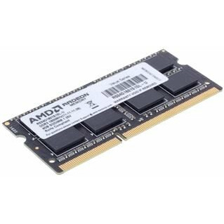 ОЗУ AMD Radeon (R534G1601S1SL-U) 4GB DDR3L 1600 SO DIMM R5 Entertainment Series Black Non-ECC, CL11, 1.35V, Retail