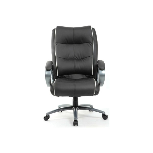 Кресло руководителя BRABIX Premium Strong HD-009 (531945) экокожа черная, ткань серая