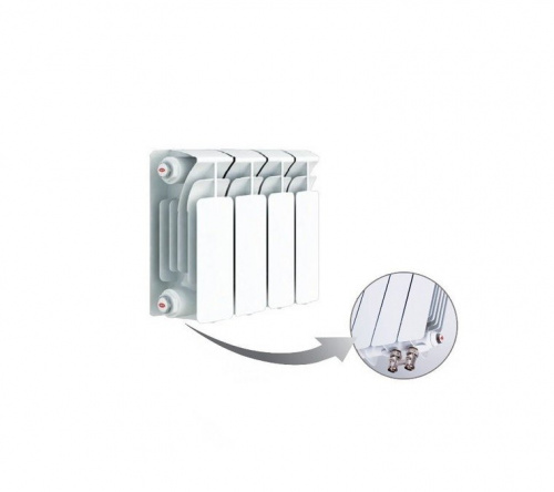 Биметаллический радиатор отопления  Rifar Base Ventil L 200 X4